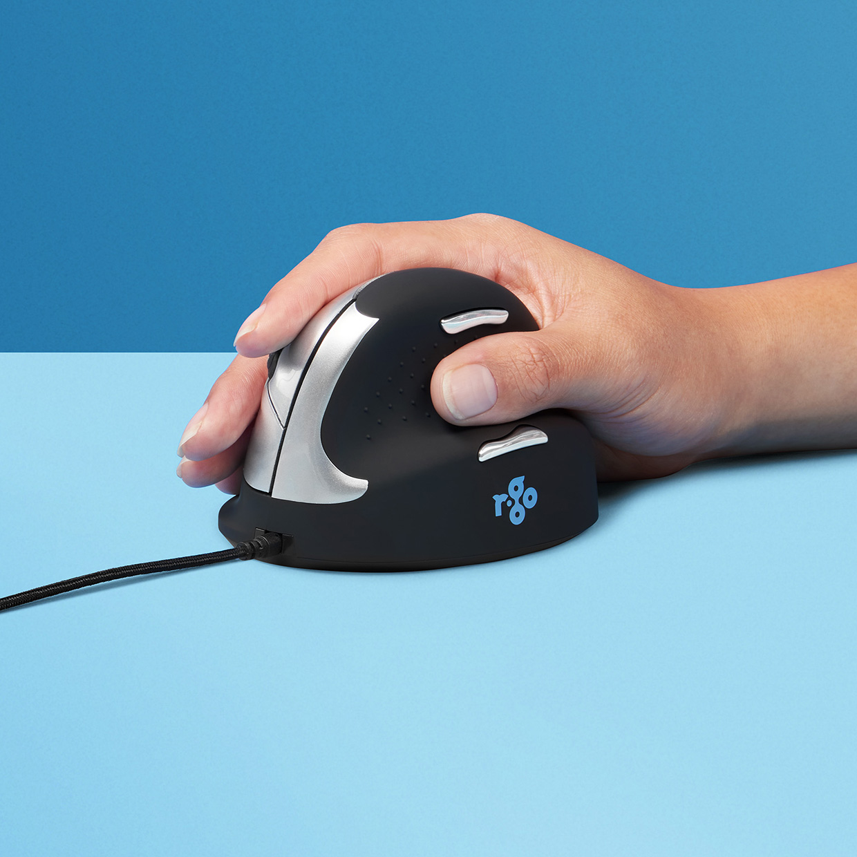 R-Go HE Mouse | Souris verticale sans fil pour gaucher/droitier - Ergo-shop