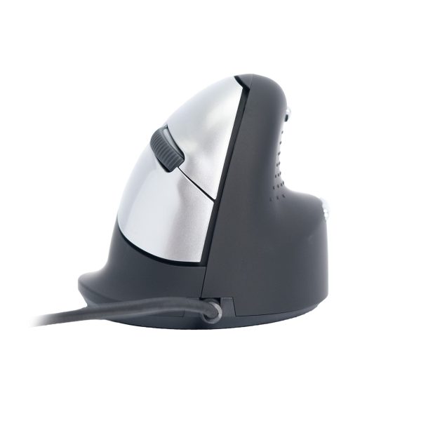 Souris ergonomique verticale sans fil droitier R-Go Tool R-Go HE - Taille L  - Noir et Argent pas cher