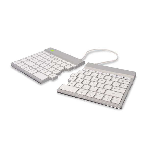 R-GO TOOLS Clavier ergonomique Split, AZERTY (FR), Noir, filaire  RGOSP-FRWIBL ≡ CALIPAGE