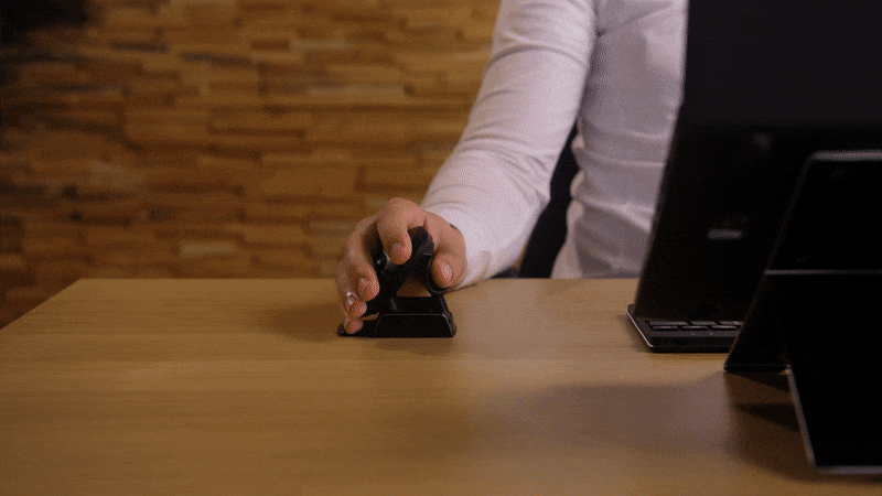 ambidextre souris ergonomique-gauche-droite